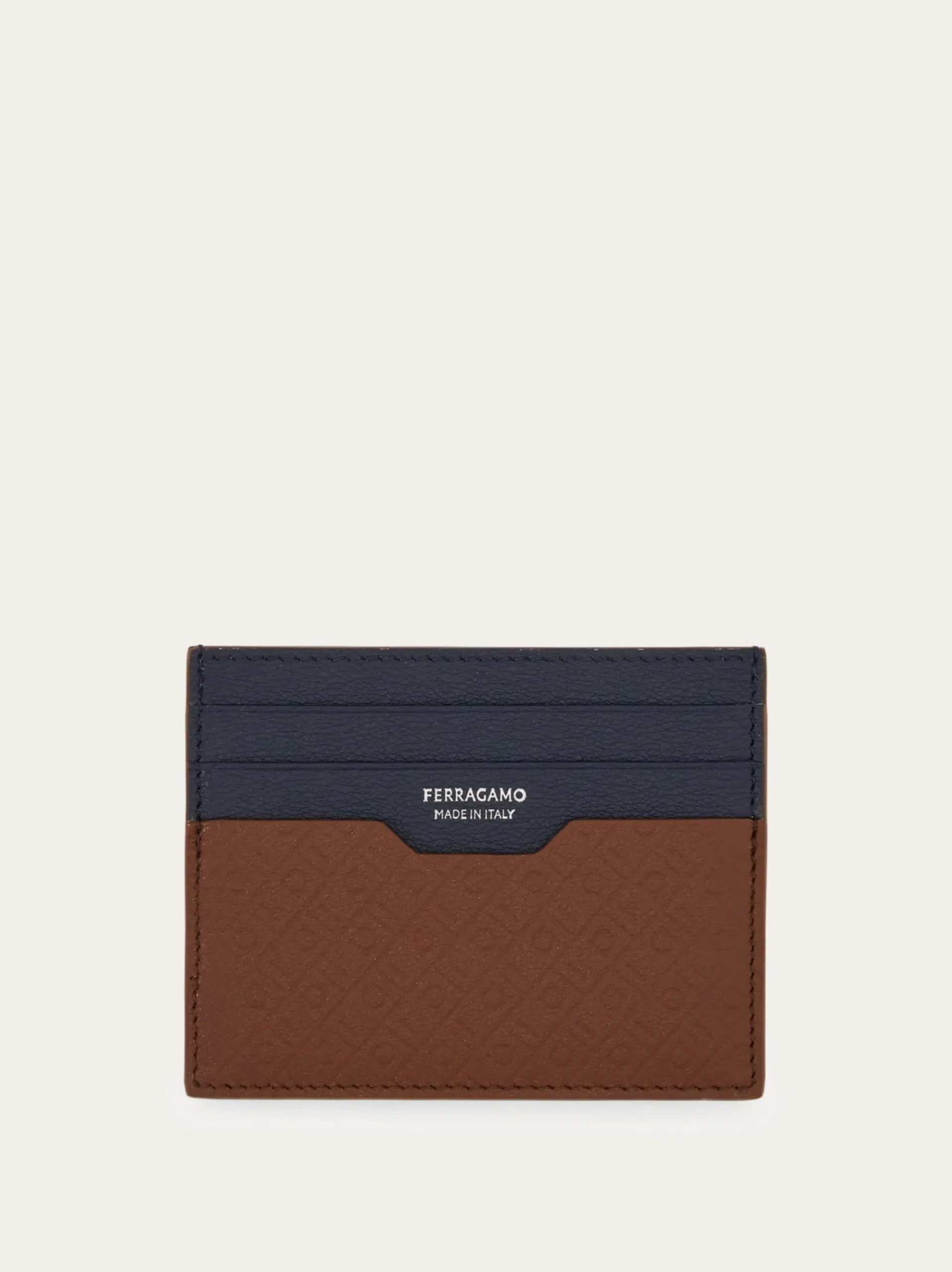 Ferragamo Monogram credit card holder - Men
