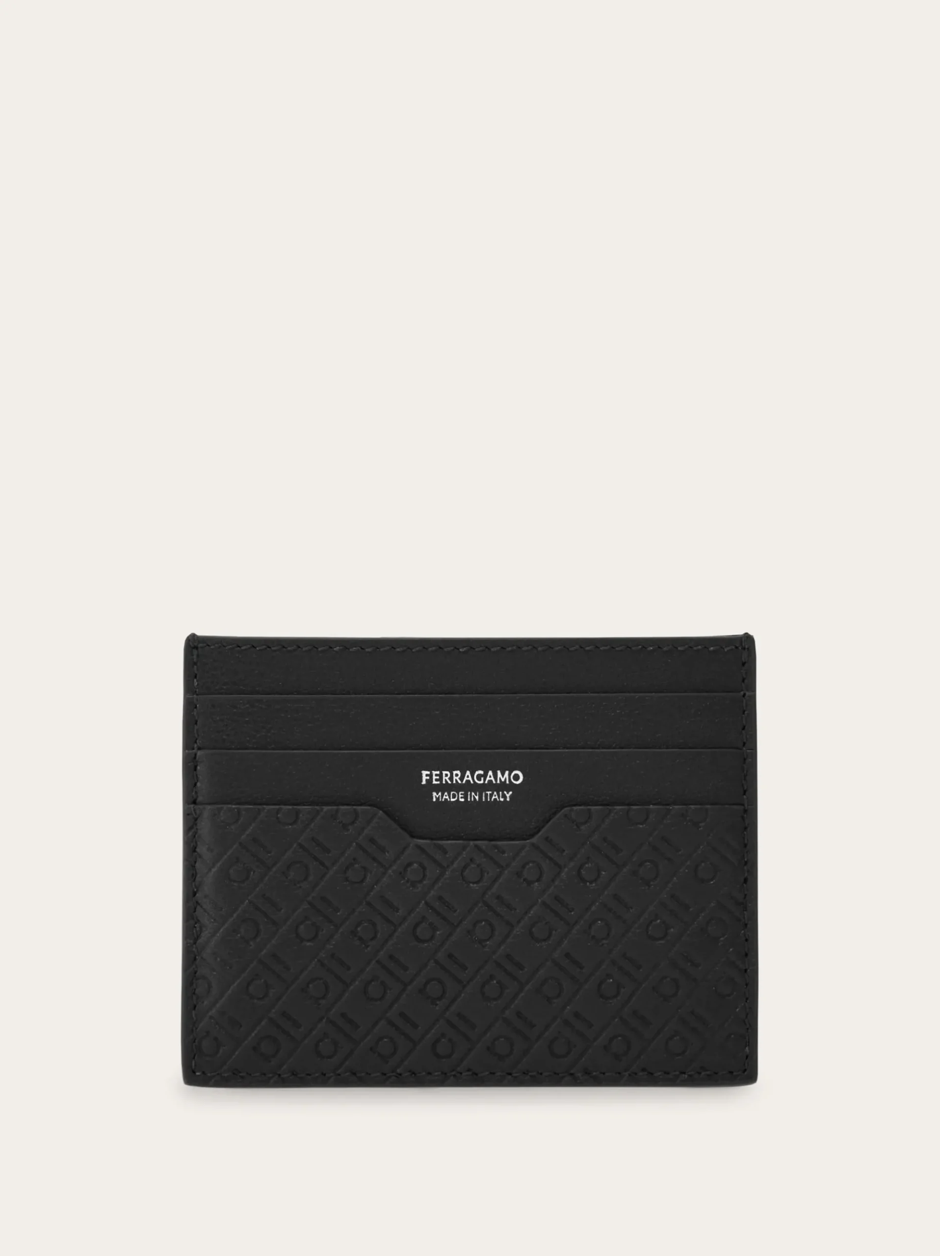 Ferragamo Monogram credit card holder - Men