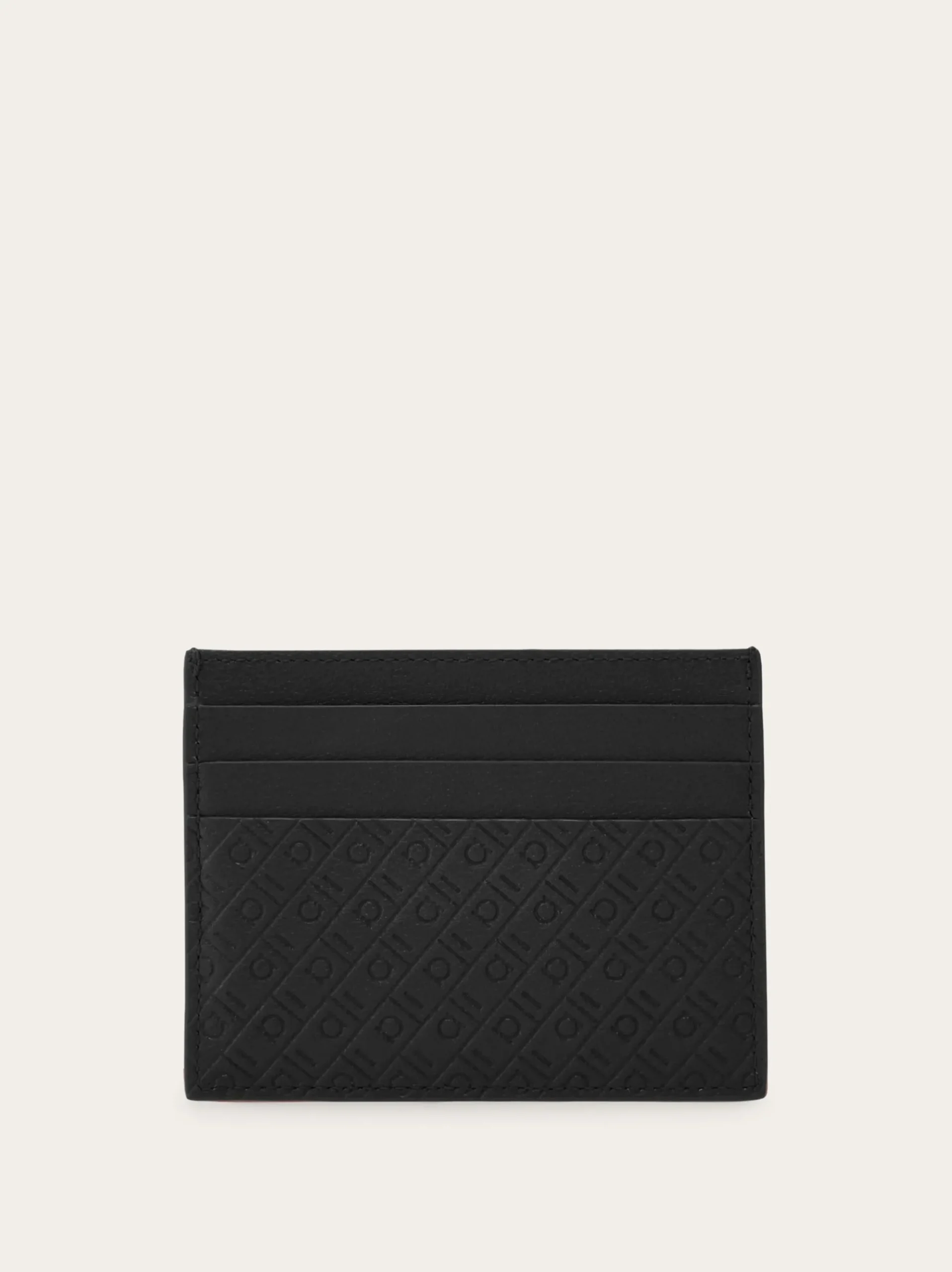 Ferragamo Monogram credit card holder - Men