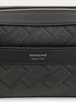 Ferragamo Monogram crossbody bag - Men