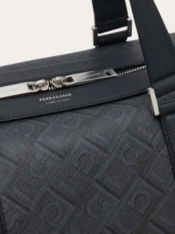 Ferragamo Monogram duffle bag bicolor - Men
