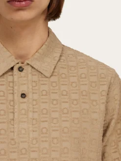 Ferragamo Monogram polo shirt - Men