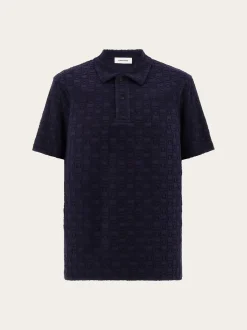 Ferragamo Monogram polo shirt - Men