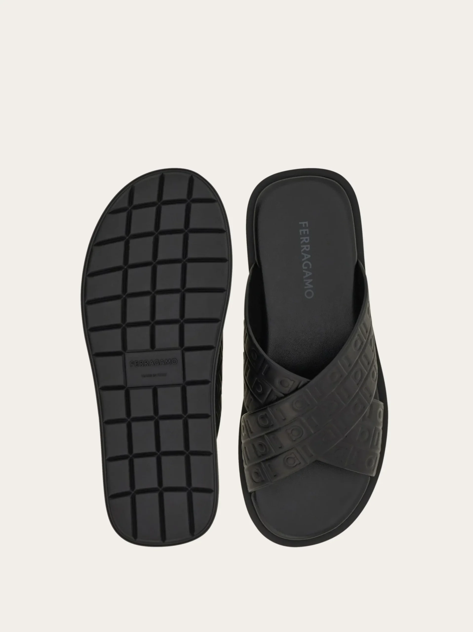 Ferragamo Monogram sandal - Men