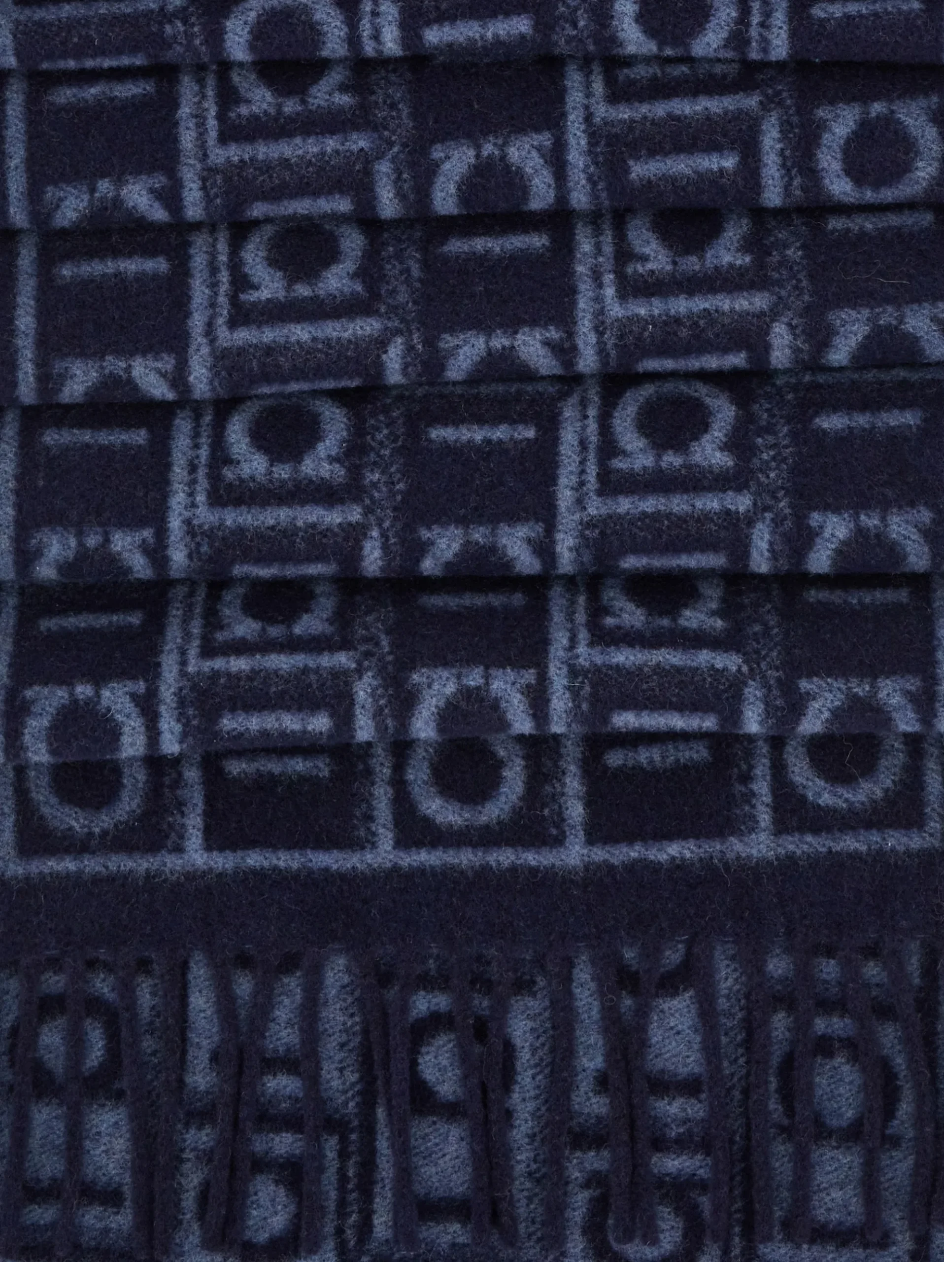 Ferragamo Monogram scarf - Men