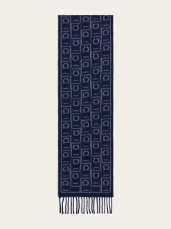 Ferragamo Monogram scarf - Men