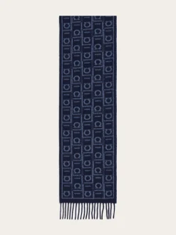 Ferragamo Monogram scarf - Men