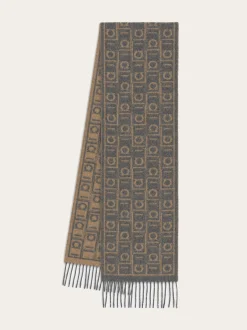 Ferragamo Monogram scarf - Men