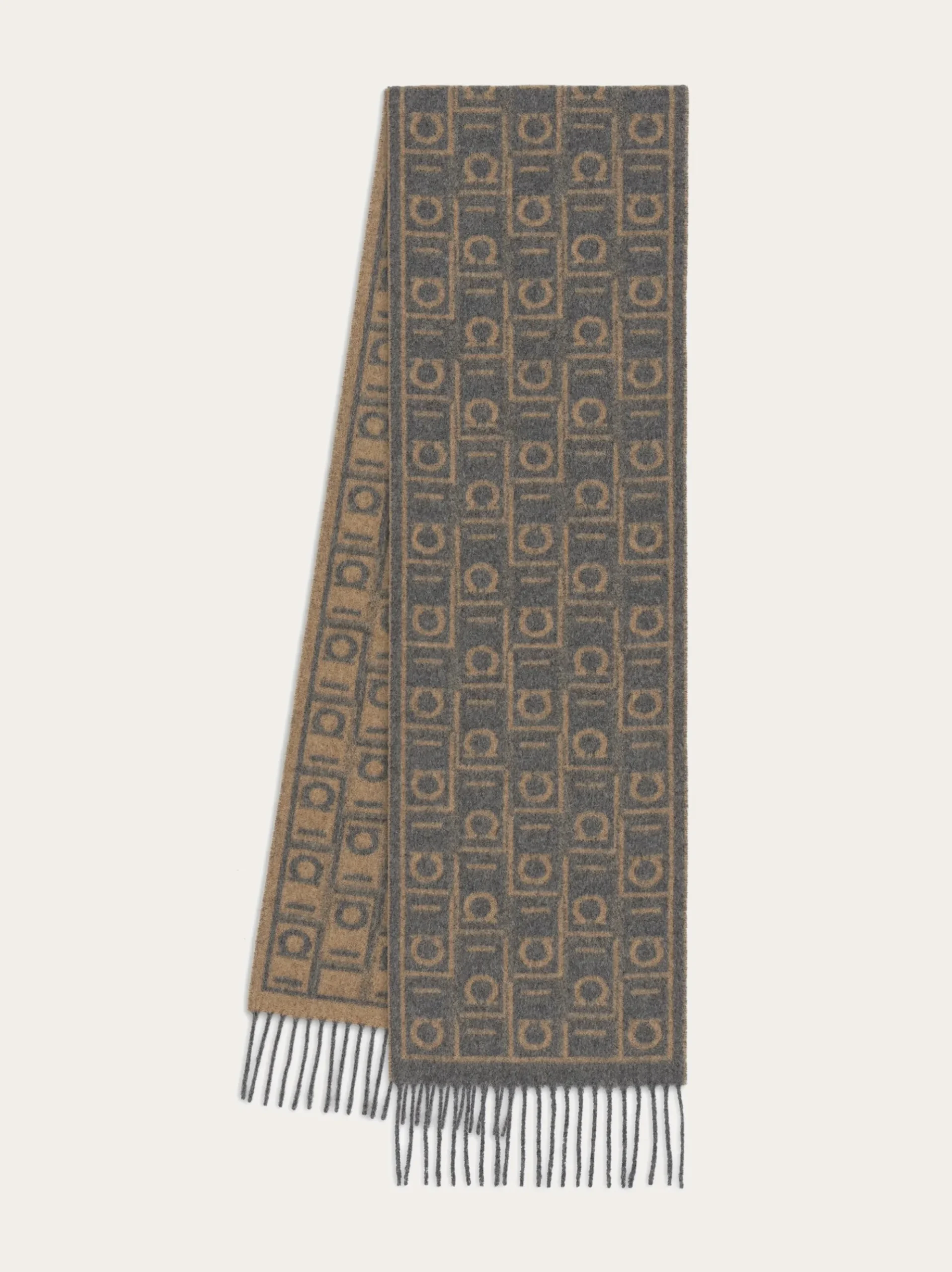 Ferragamo Monogram scarf - Men