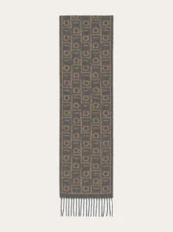Ferragamo Monogram scarf - Men
