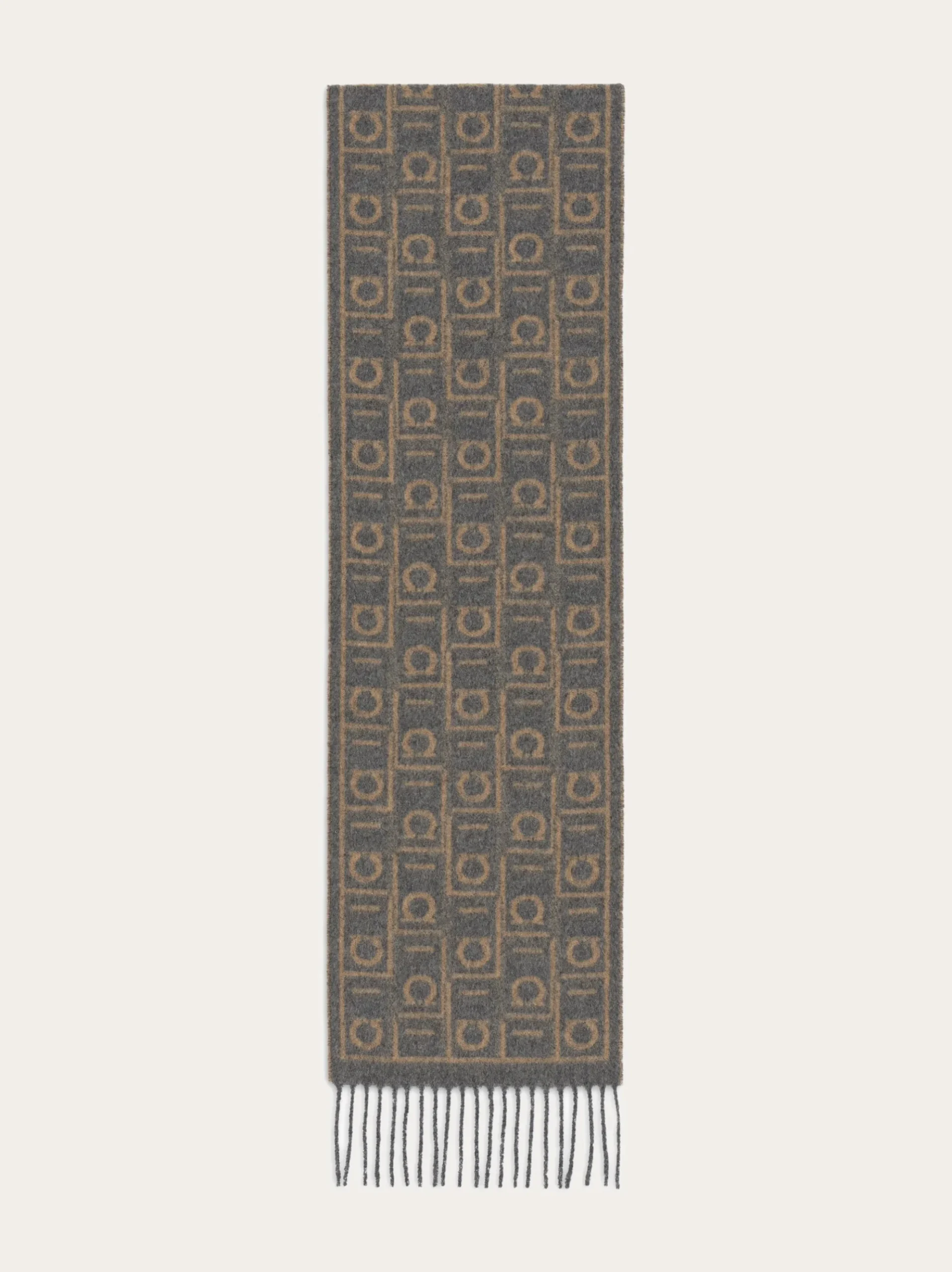 Ferragamo Monogram scarf - Men