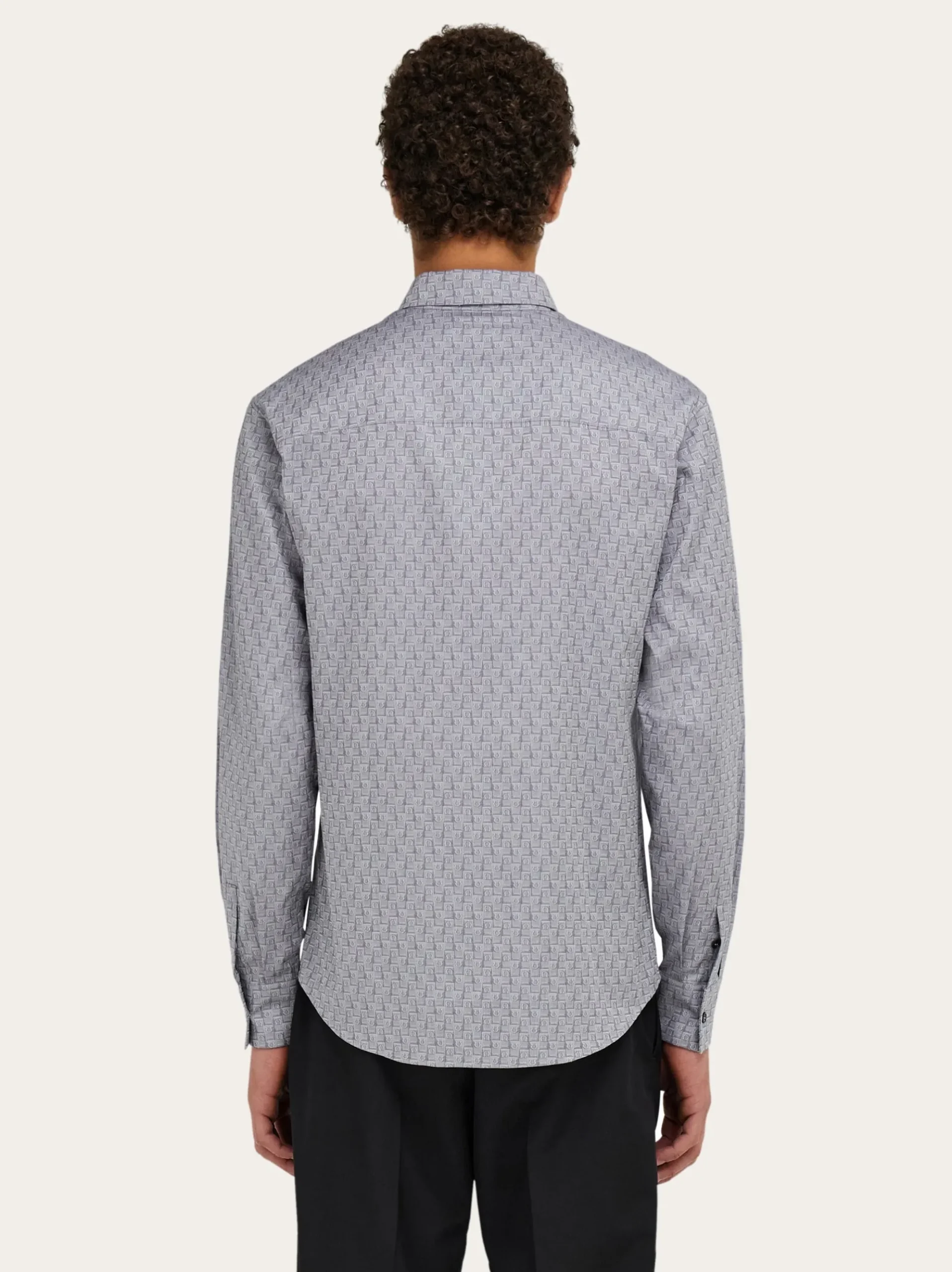 Ferragamo Monogram shirt - Men