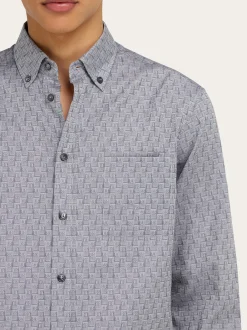 Ferragamo Monogram shirt - Men