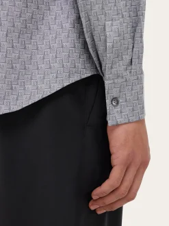 Ferragamo Monogram shirt - Men