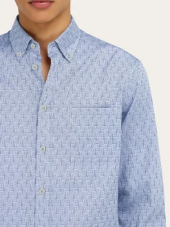 Ferragamo Monogram shirt - Men