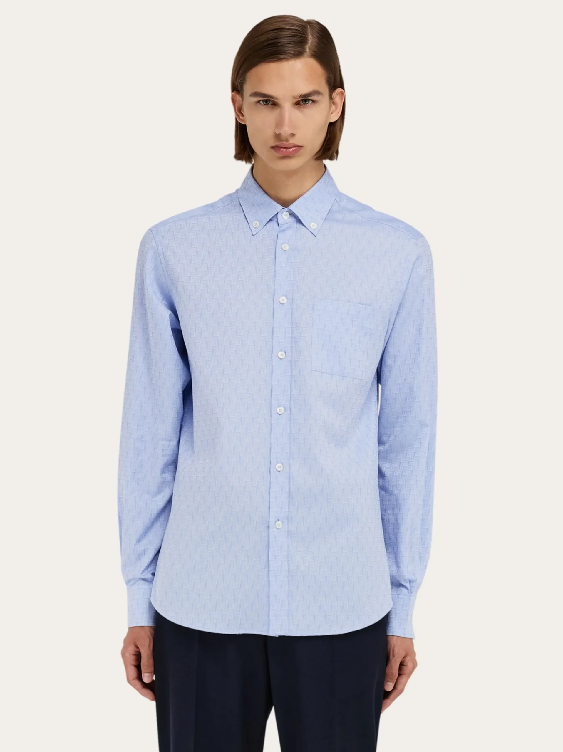 Ferragamo Monogram shirt - Men
