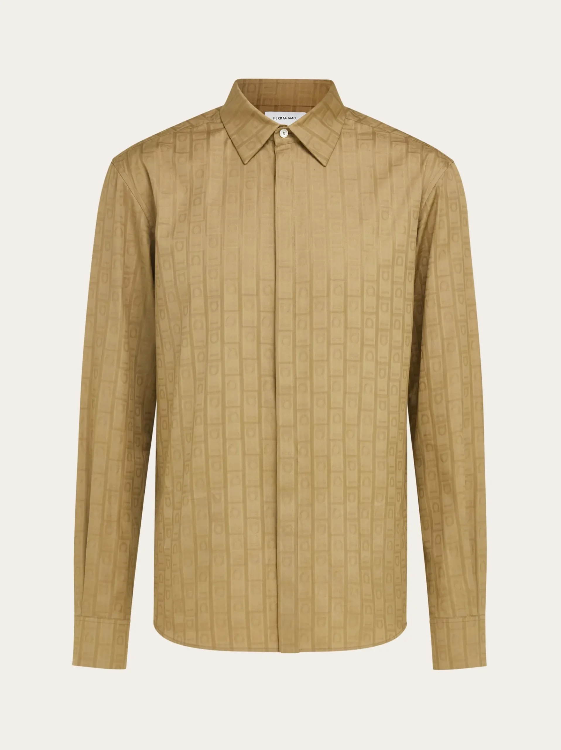 Ferragamo Monogram sport shirt - Men