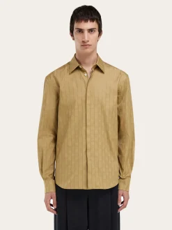 Ferragamo Monogram sport shirt - Men
