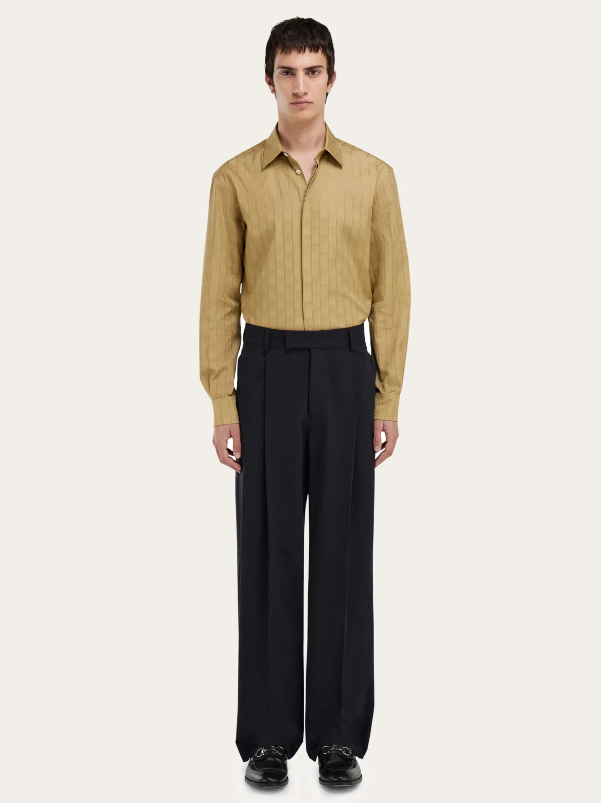 Ferragamo Monogram sport shirt - Men