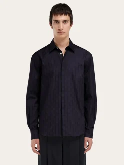 Ferragamo Monogram sport shirt - Men