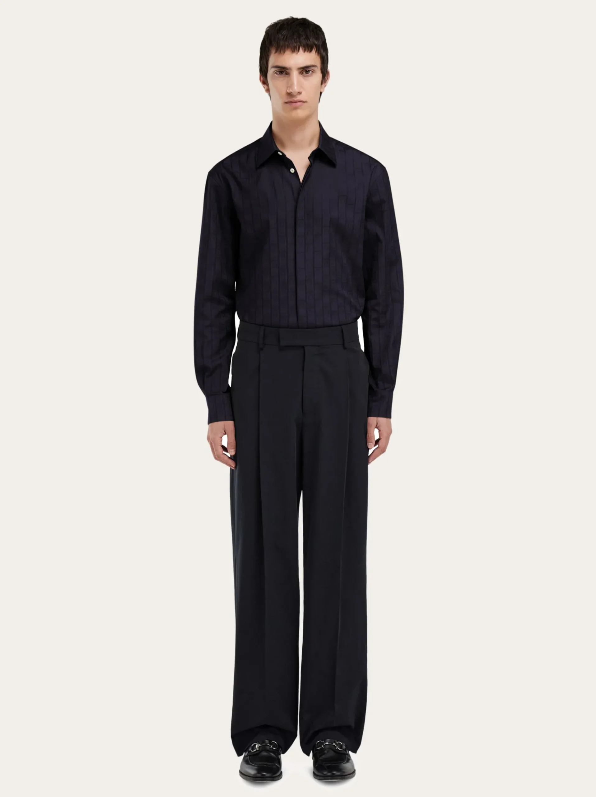 Ferragamo Monogram sport shirt - Men