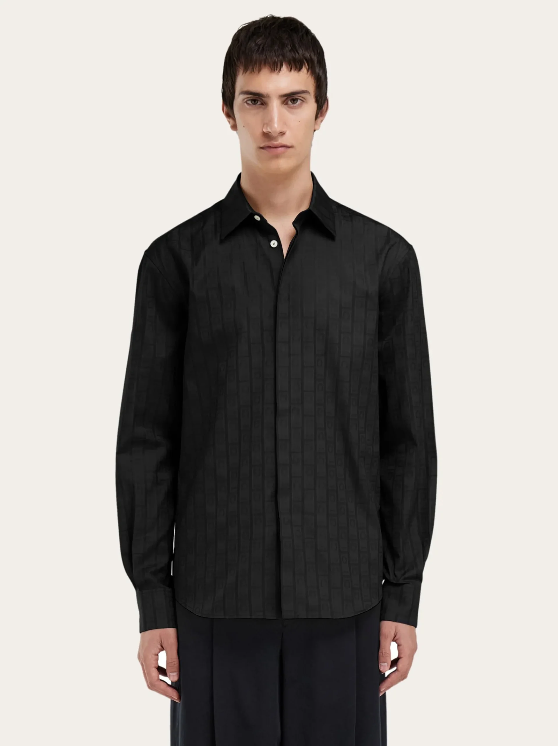 Ferragamo Monogram sport shirt - Men