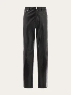 Five pocket nappa trousers - Men
