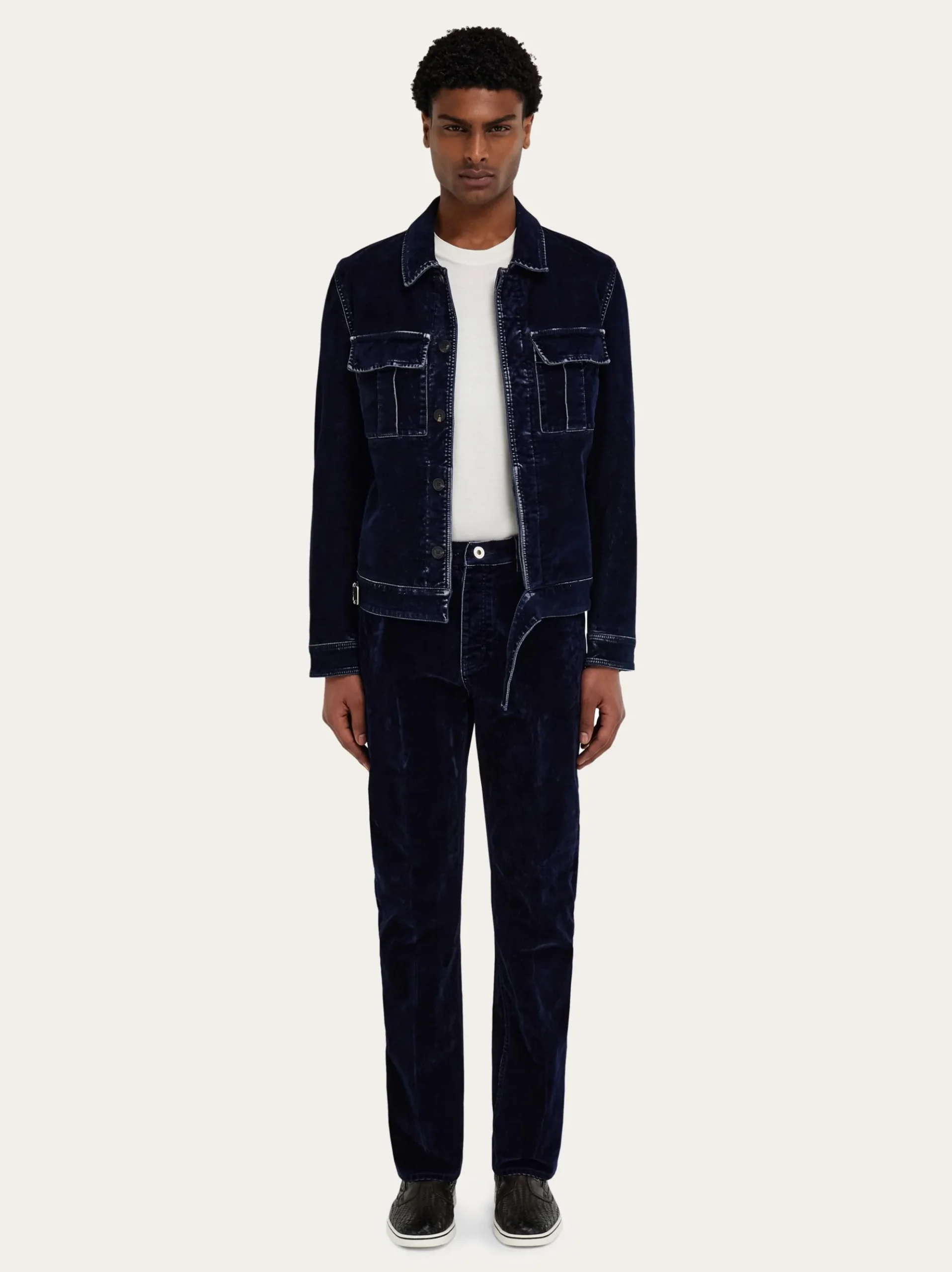 Five pocket trousers - Men