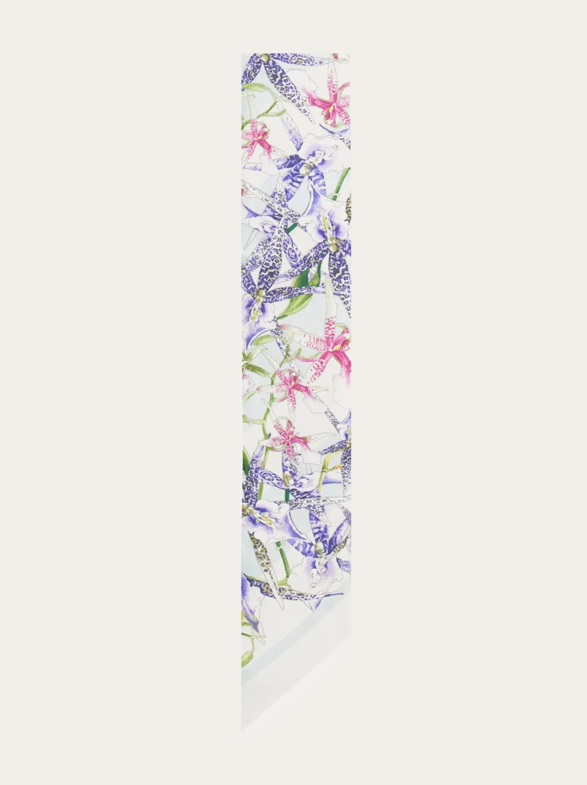 Floral bloom print silk mini bandeau - Women
