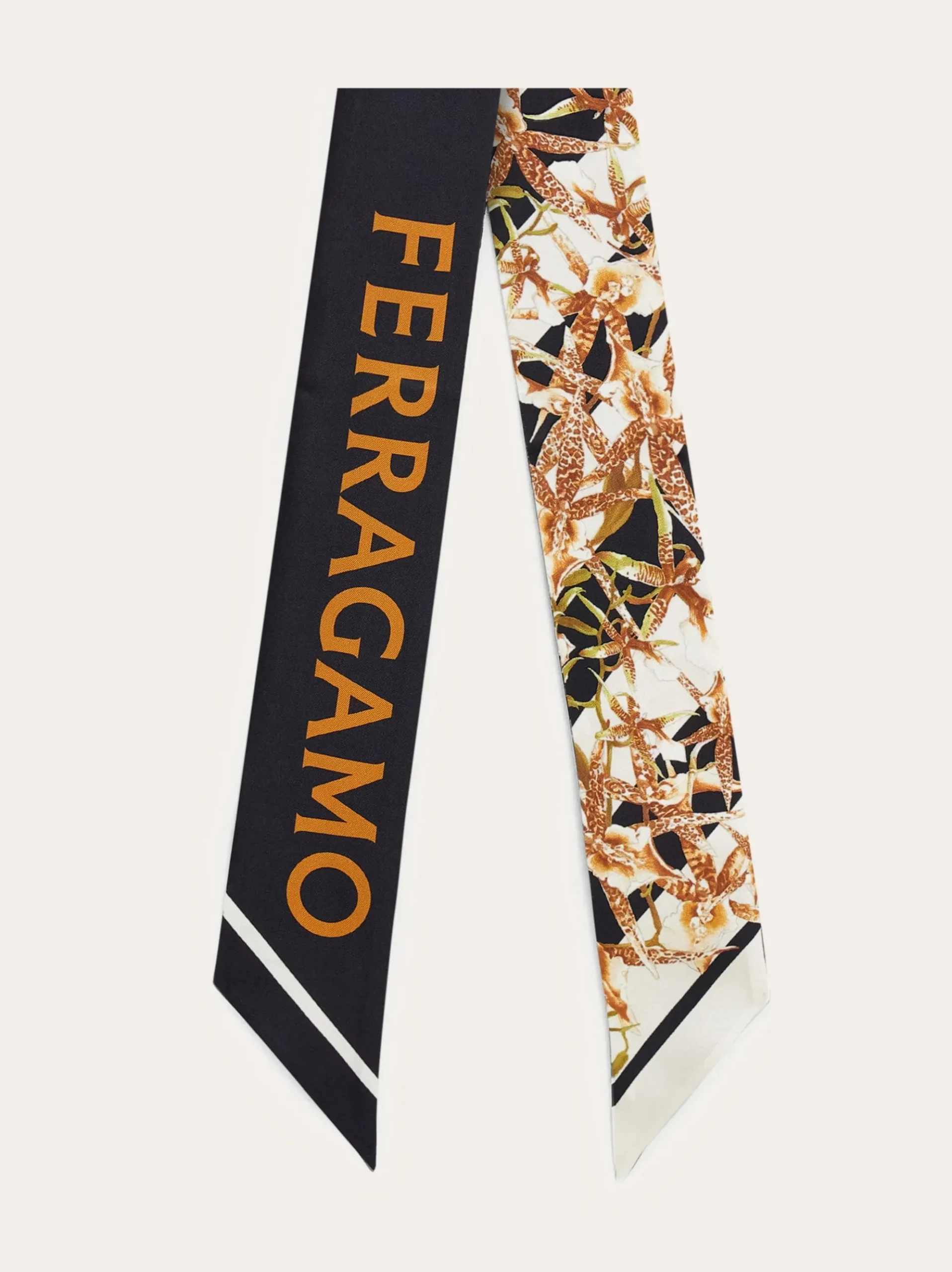 Floral bloom print silk mini bandeau - Women
