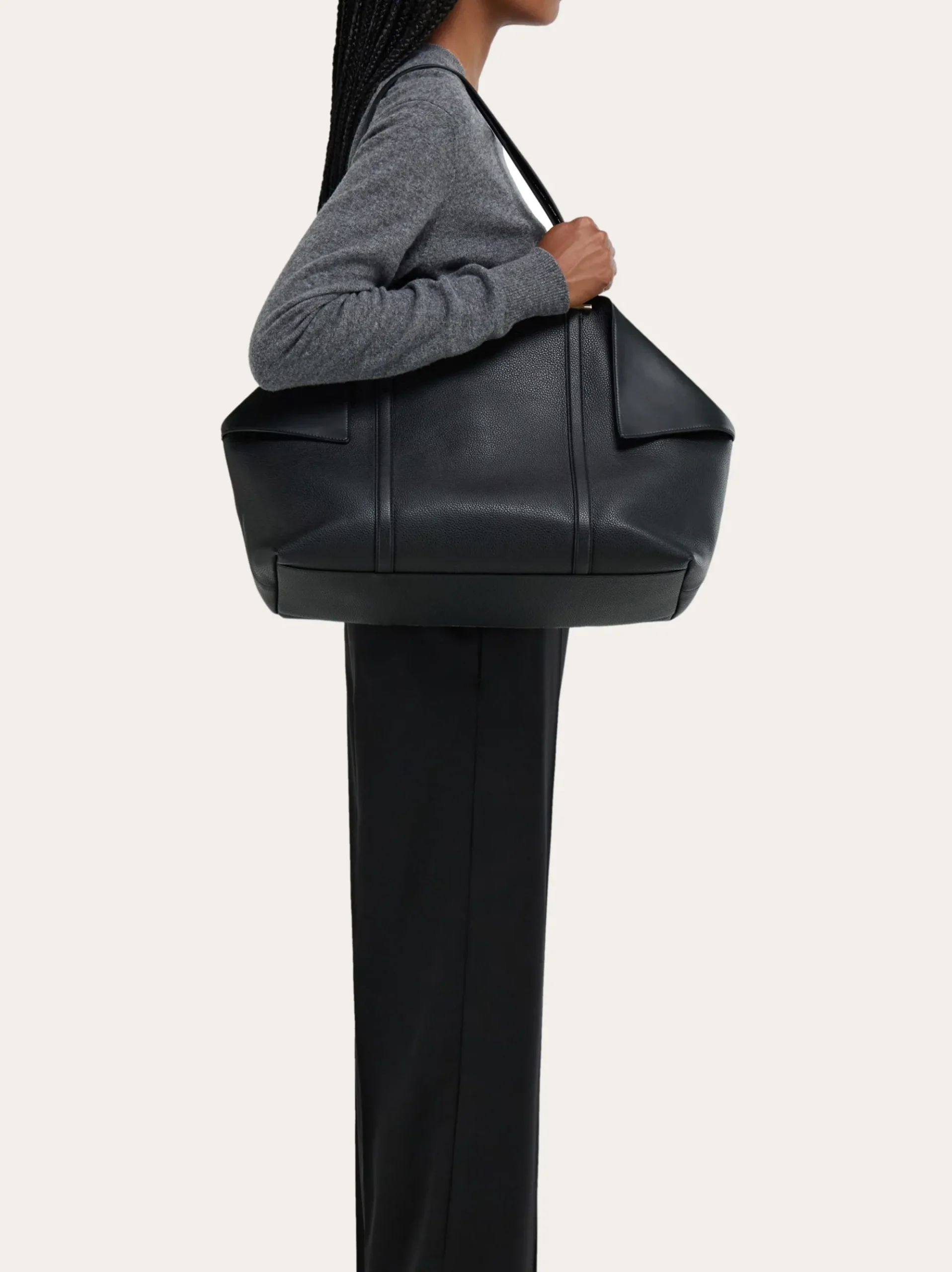 Folded tote bag (L) - Women