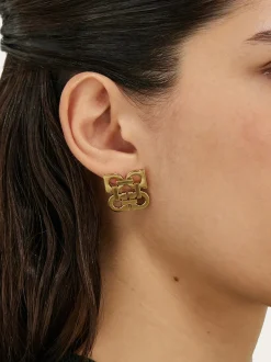 Four Gancini earrings - Women