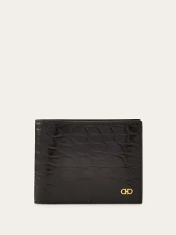 Gancini alligator wallet - Men