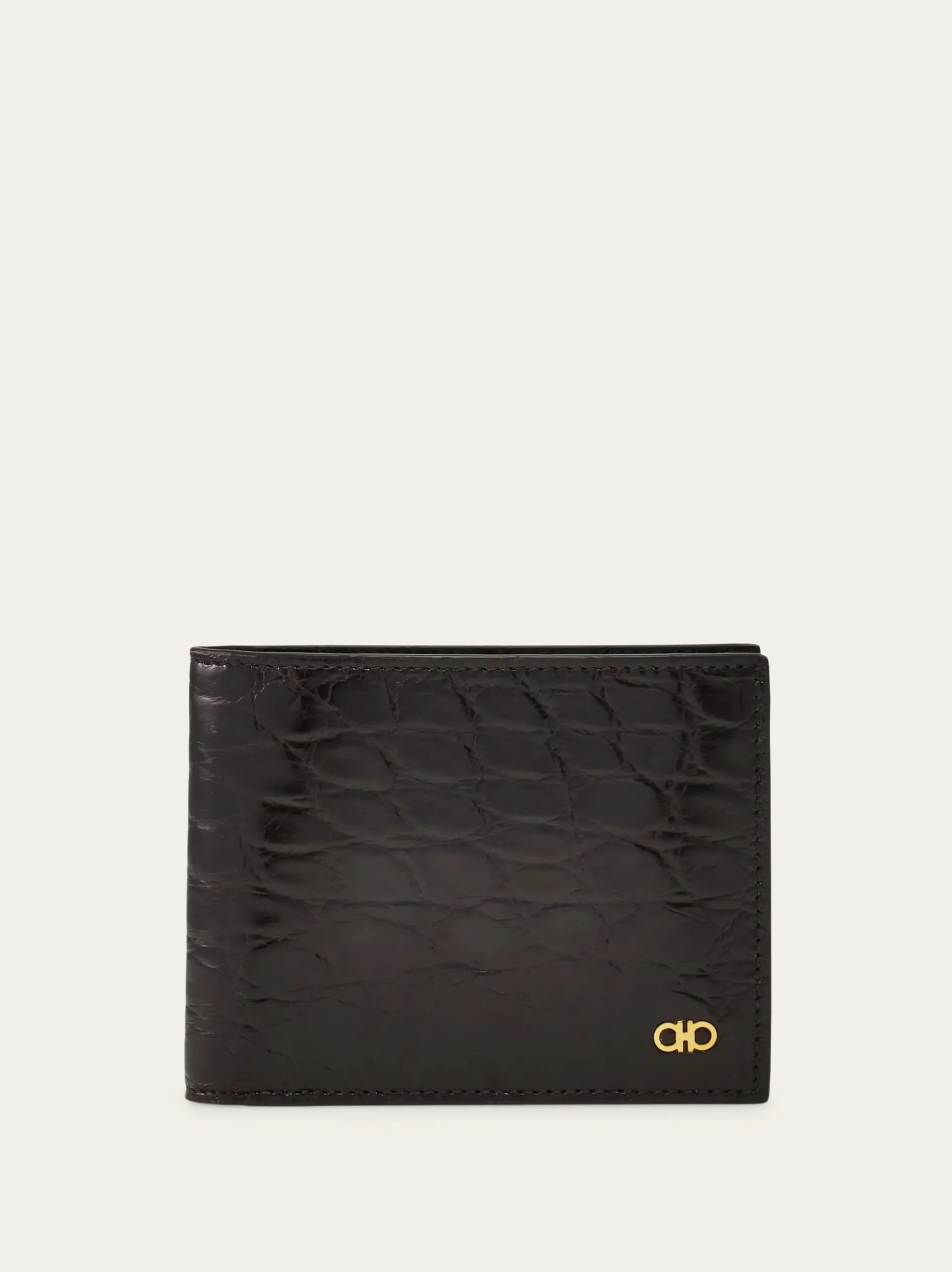 Gancini alligator wallet - Men