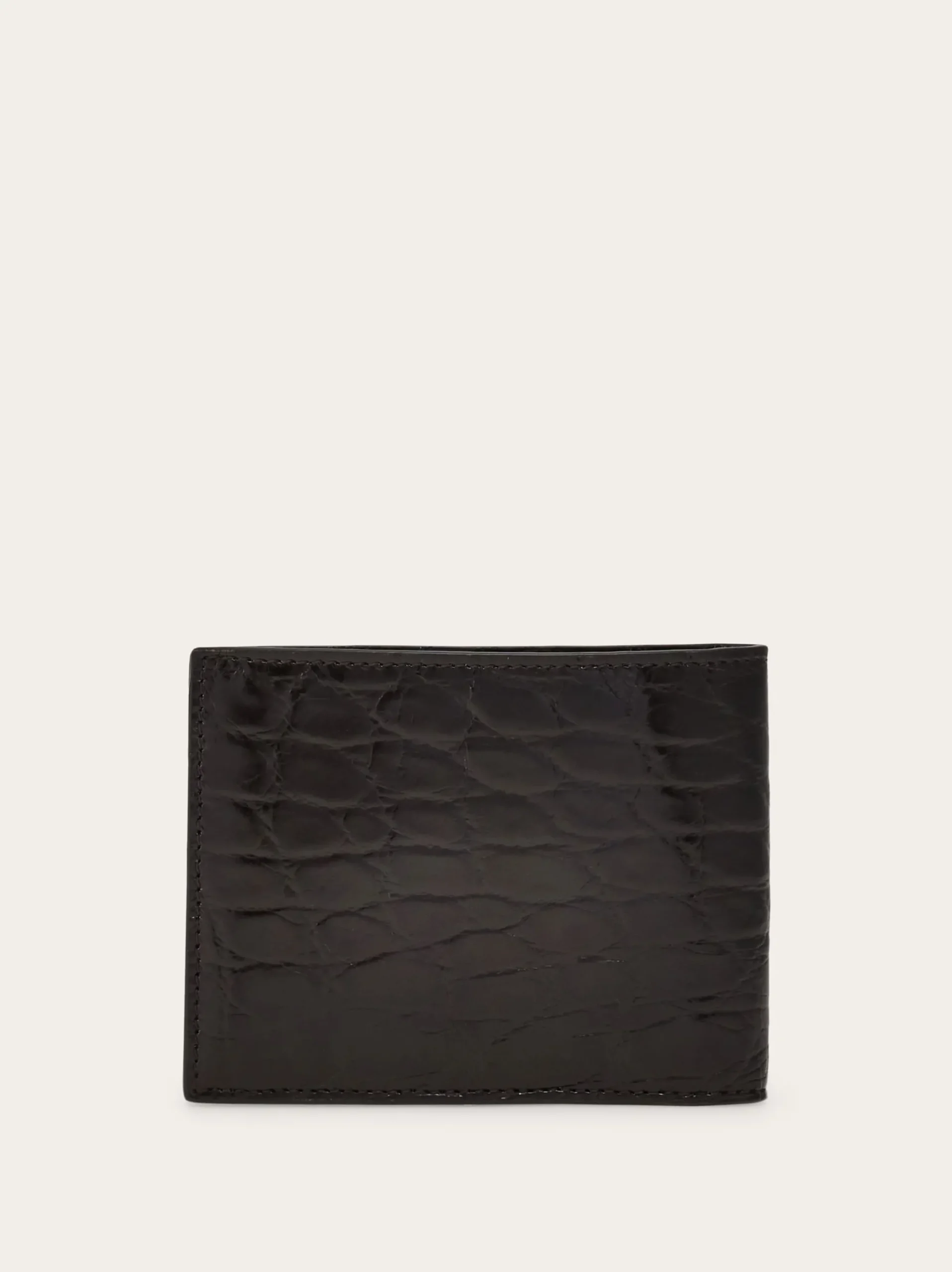 Gancini alligator wallet - Men