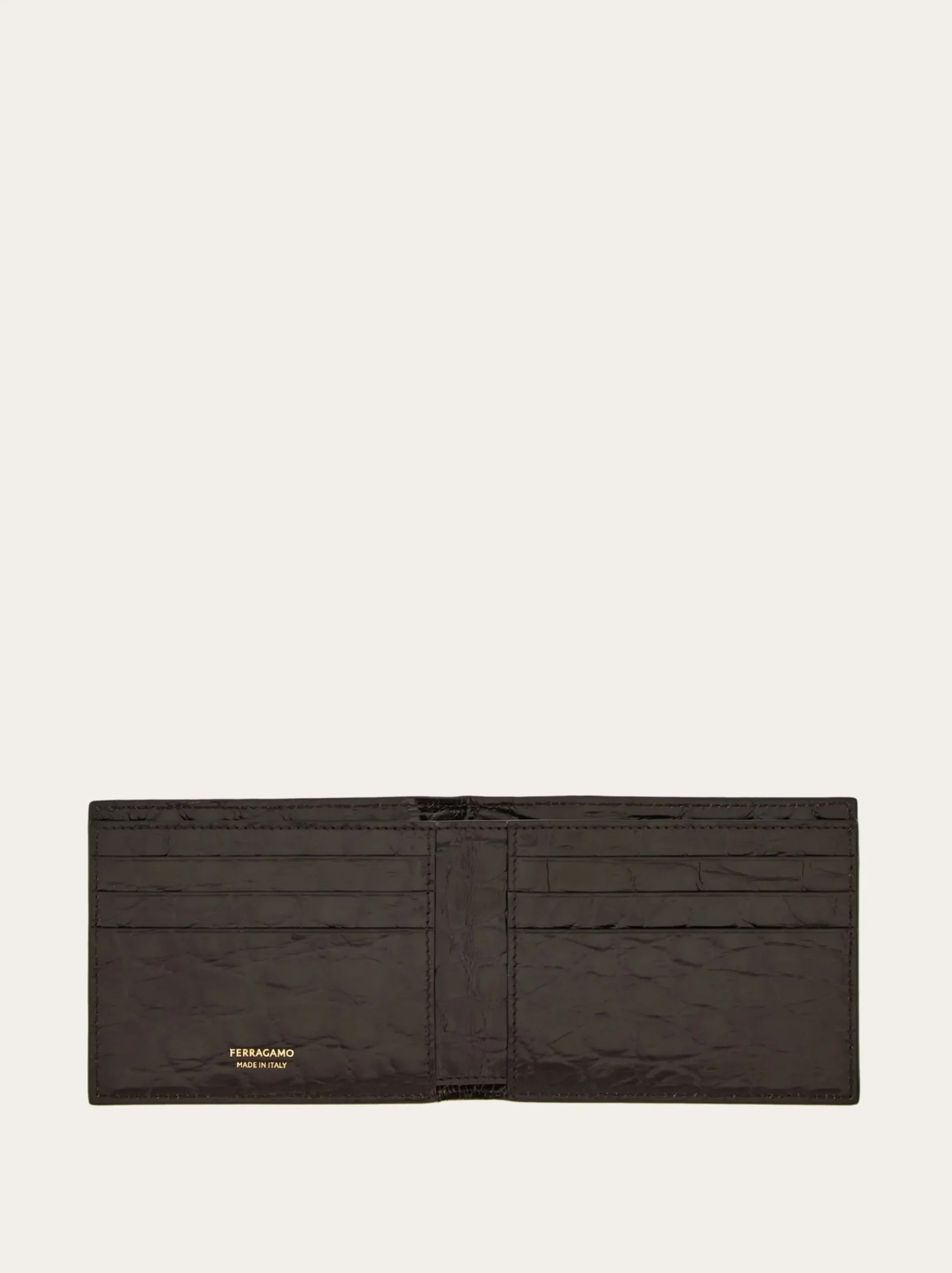 Gancini alligator wallet - Men