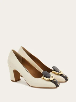 Gancini block heel pump - Women