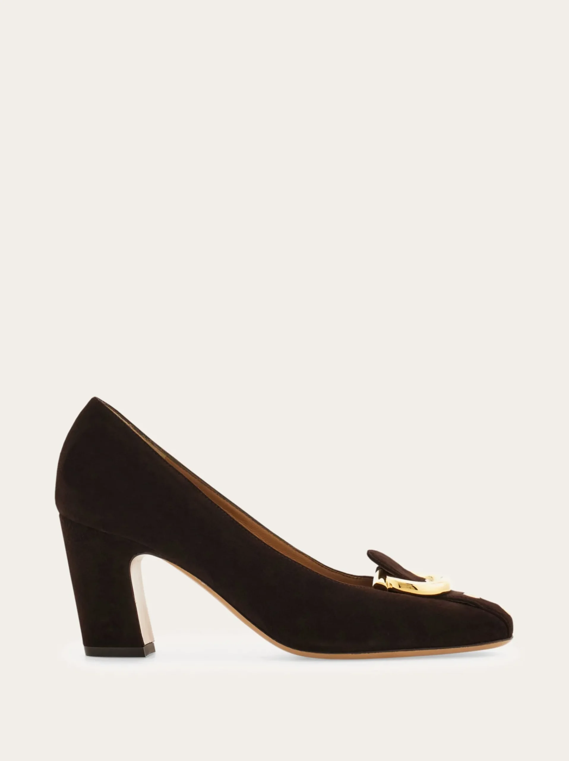 Gancini block heel pump - Women