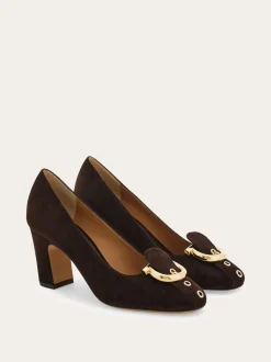 Gancini block heel pump - Women