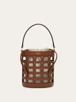 Gancini bucket bag (XS) - Women