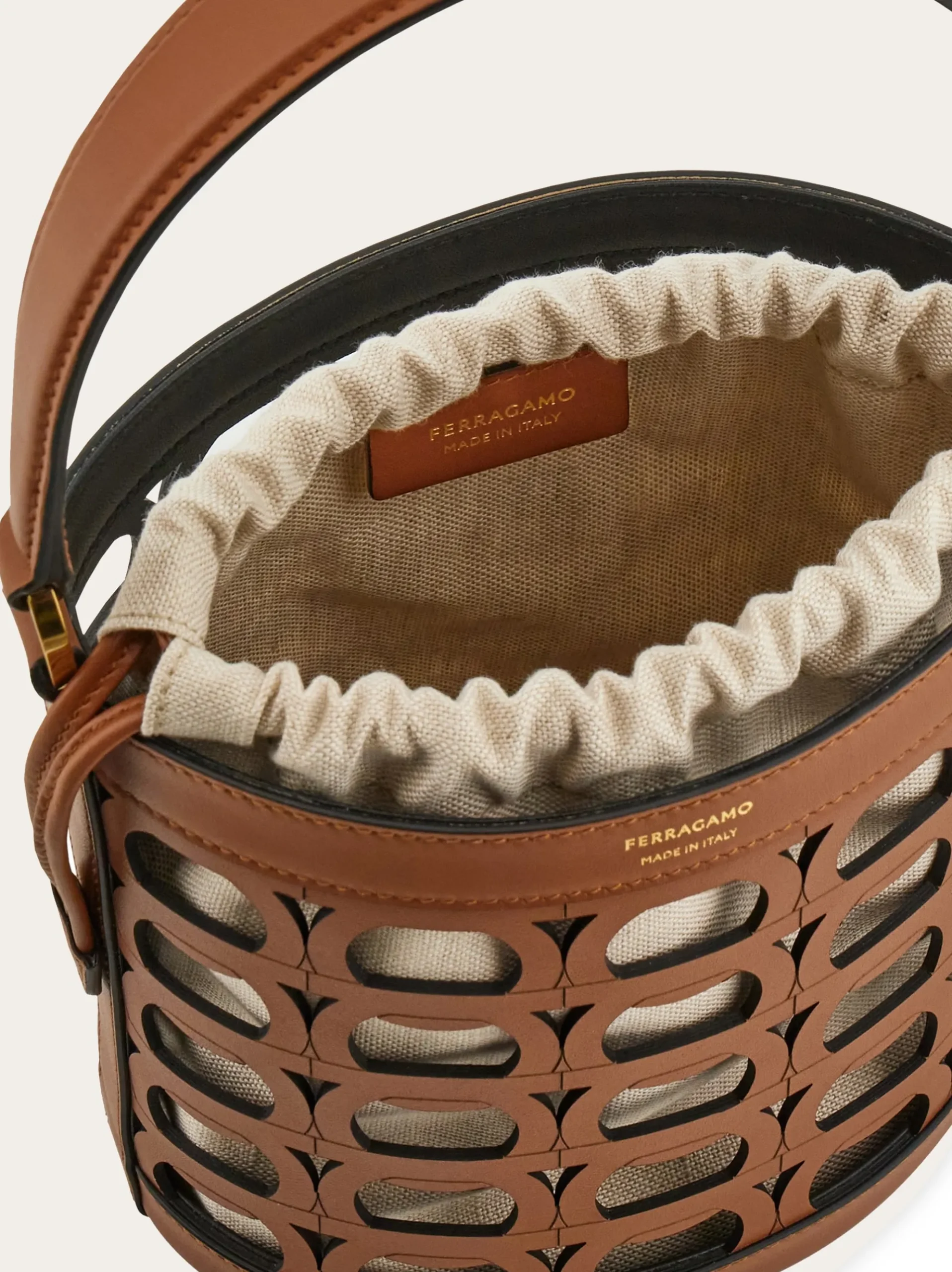 Gancini bucket bag (XS) - Women