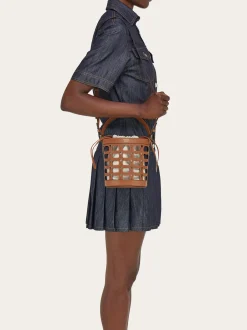 Gancini bucket bag (XS) - Women