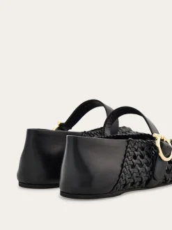 Gancini buckle ballet flat - Women