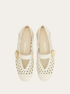 Gancini buckle ballet flat - Women