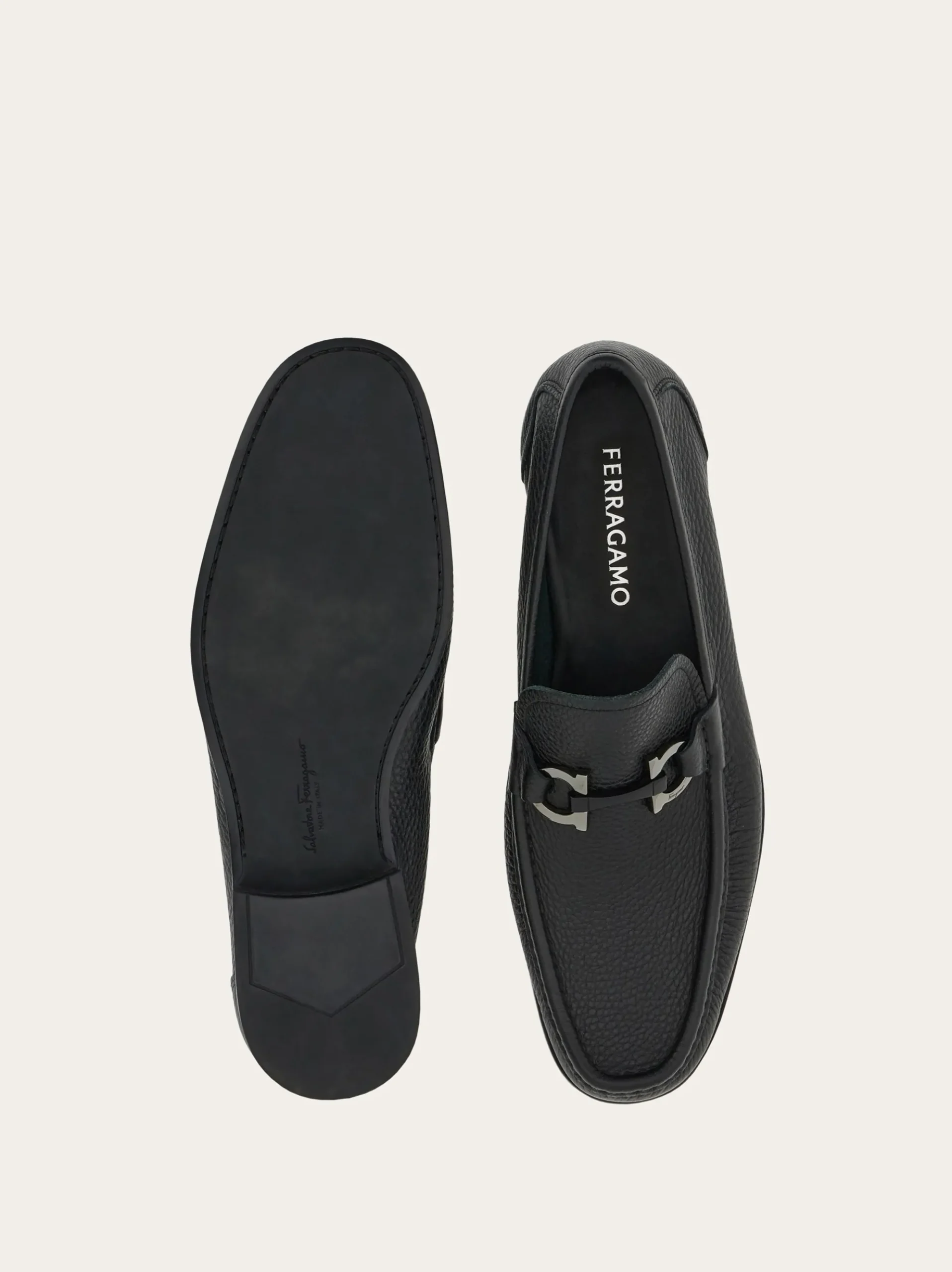Gancini buckle loafer - Men