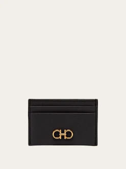 Gancini card holder - Women