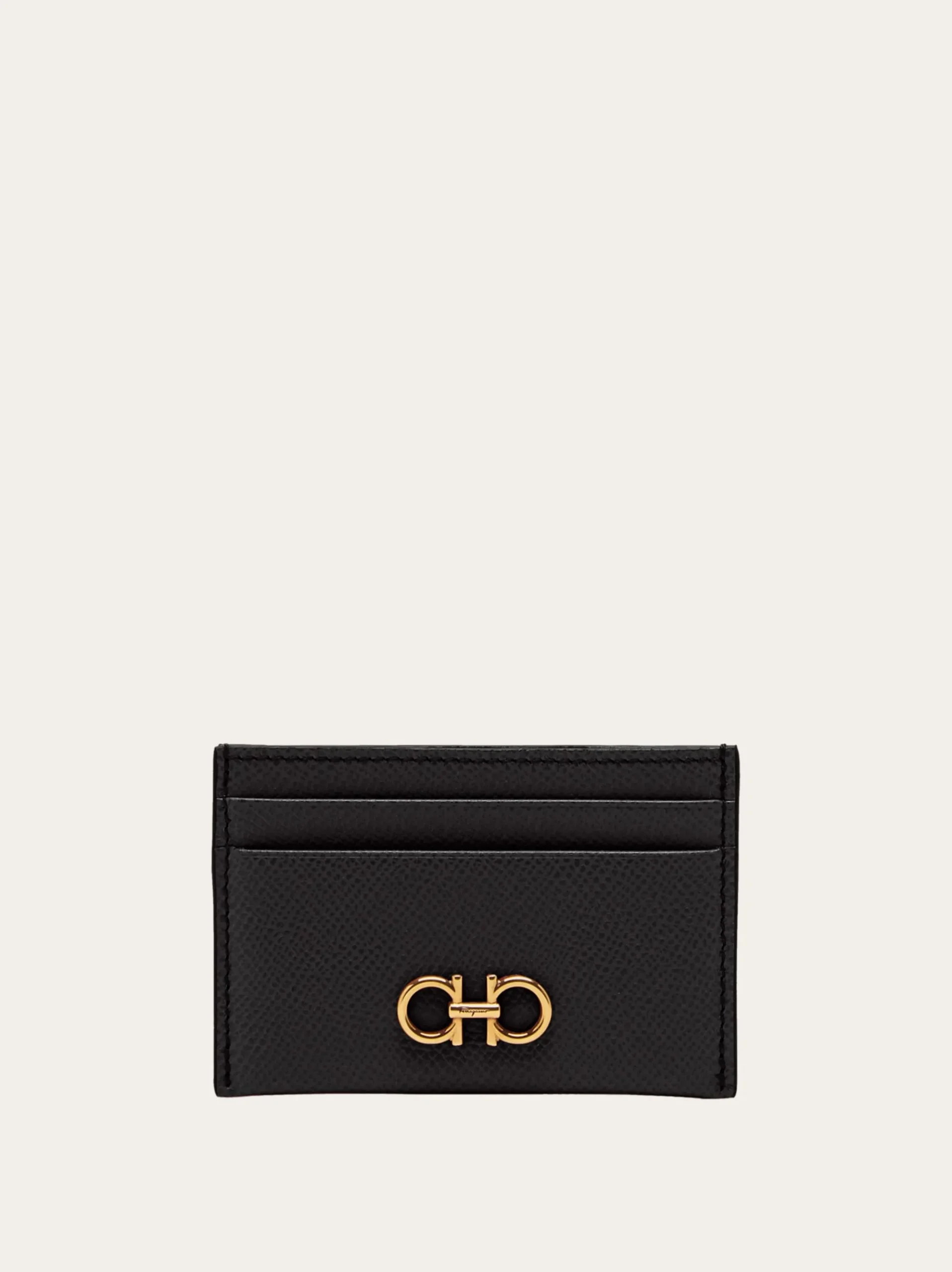 Gancini card holder - Women