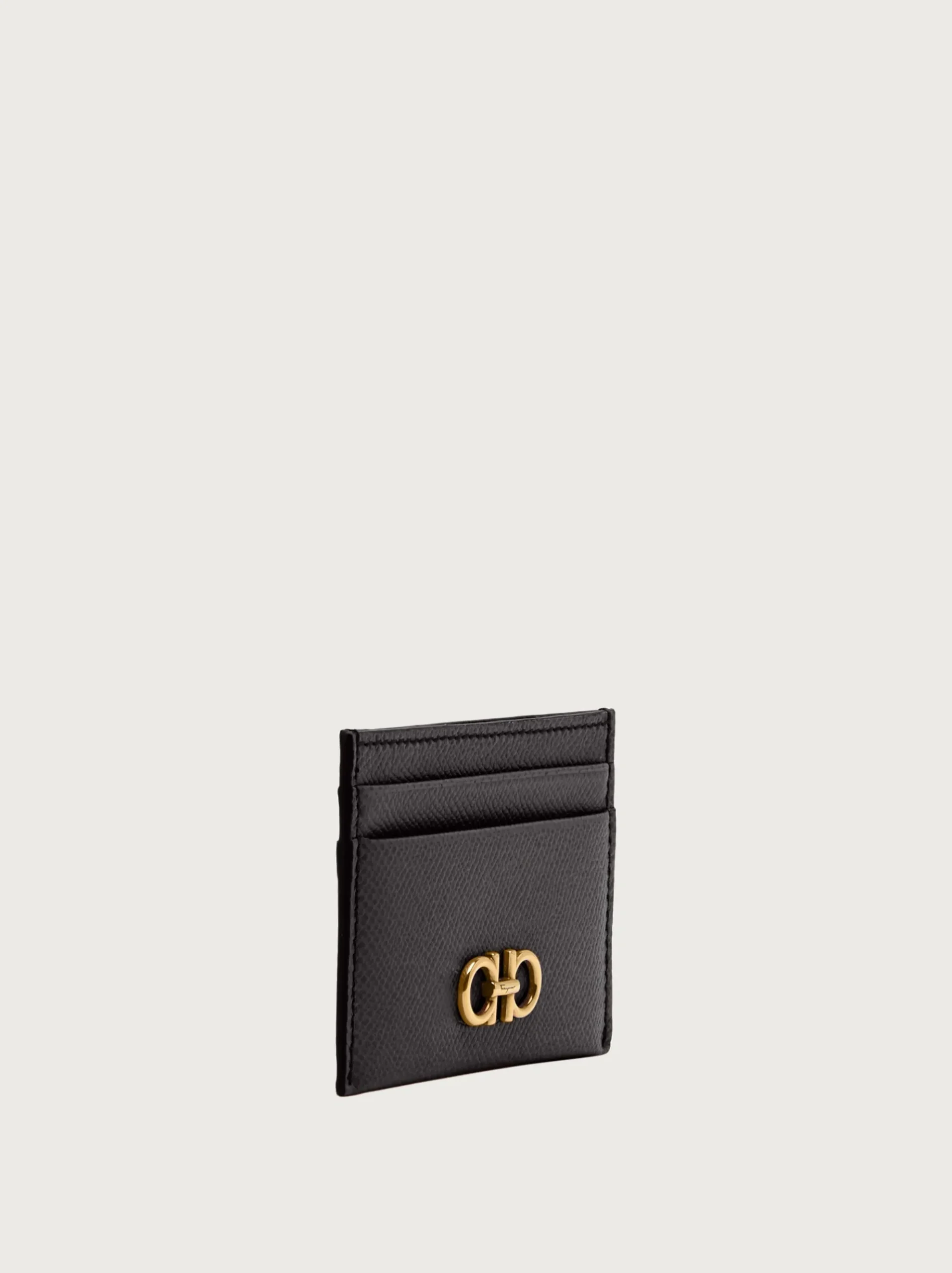 Gancini card holder - Women