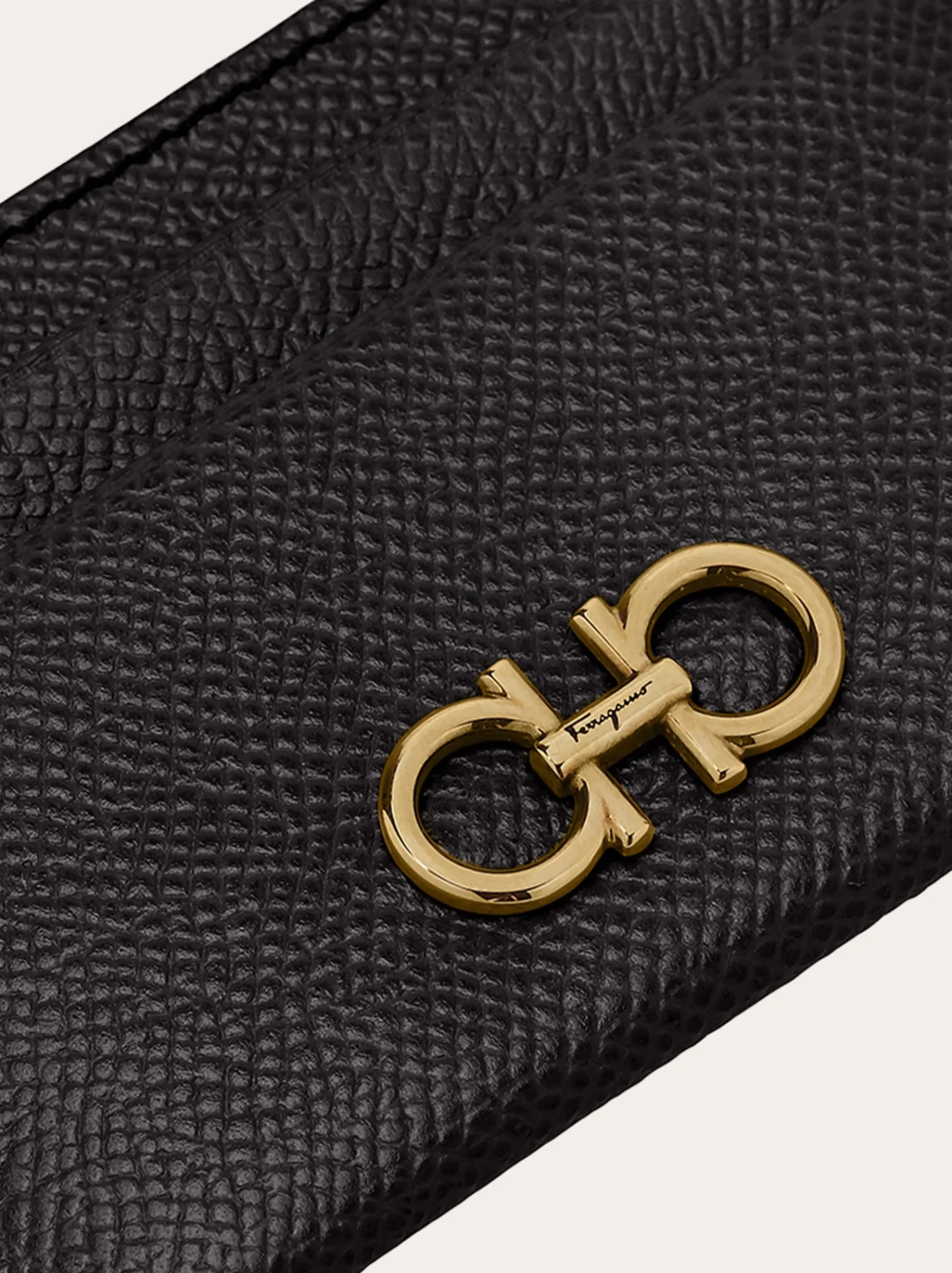 Gancini card holder - Women