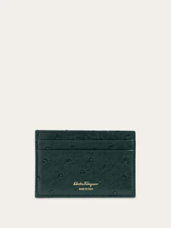 Gancini card holder - Women